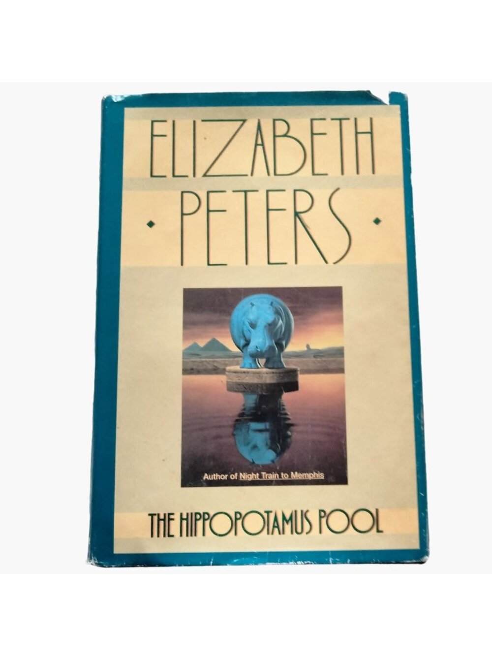 The Hippopotamus Pool Elizabeth Peters 1996 Hardcover Book Hardcover Dust Jacket